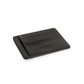 Portcard din piele naturala DiAmanti Vinci Negru 8398